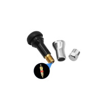 Capace si imbracaminte valve auto crom TR414 14 inch 5 bucati