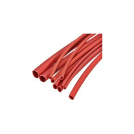 Tub varnis termocontractabil rosu 10.0 mm 100 m rola raport contractie 2:1