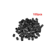 Capace valve auto plastic negre 100 bucati