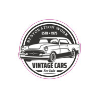 Abtibild TAG RETRO VINTAGE CARS