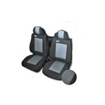 Huse scaun CAMION Mercedes Benz din doua piese Negru/ Gri FLEX