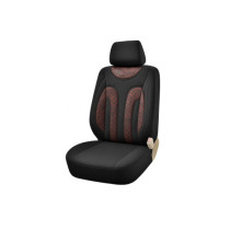 Huse scaun auto universale pentru fata culoare Negru cu Rosu 1+1