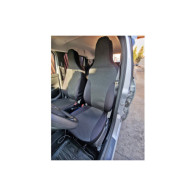 Huse auto material textil compatibile Dacia Spring 2021-