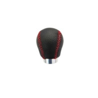 Maner schimbator de viteza universal Negru cusatura rosie