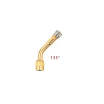Adaptor prelungire valva camion din cupru 135 grade