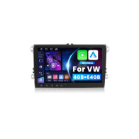 Navigatie Android ecran 9 inch 4GB 64GB compatibila Volkswagen CarPlay Android Auto GPS WIFI FM RDS